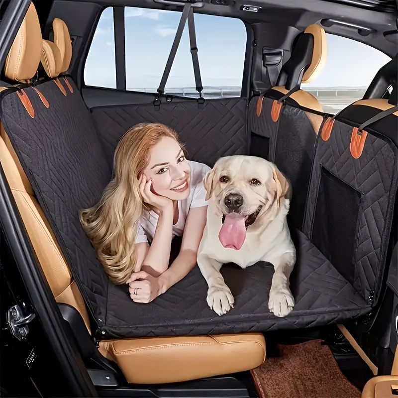 Hard Bottom Dog Car Seat Extender — Back Seat Cover for SUVs & Trucks