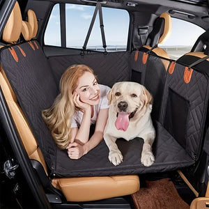 Hard Bottom Dog Car Seat Extender — Back Seat Cover for SUVs & Trucks