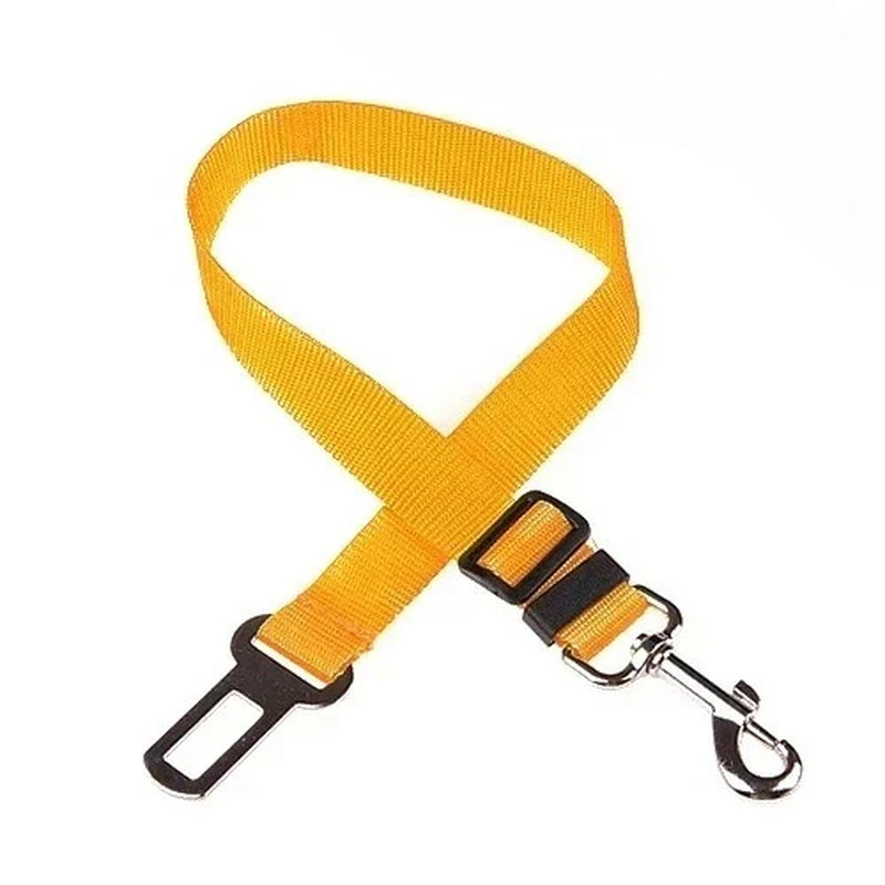 Dog Car Seat Belt — Adjustable Pet Safety Belt for Cars