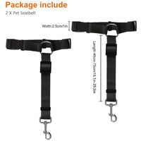 2-in-1 Pet Safety Belt & Leash