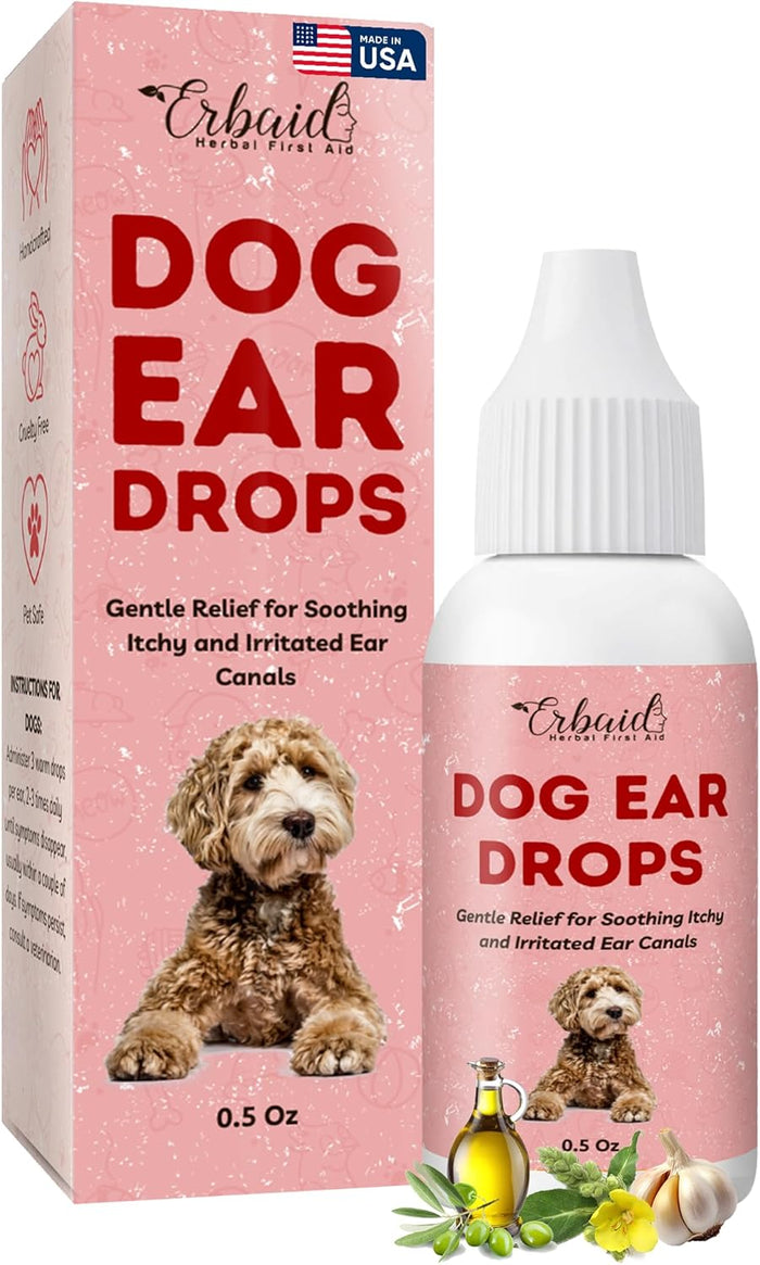 Dog Ear Cleaner Drops — Gentle Ear Care for Dogs