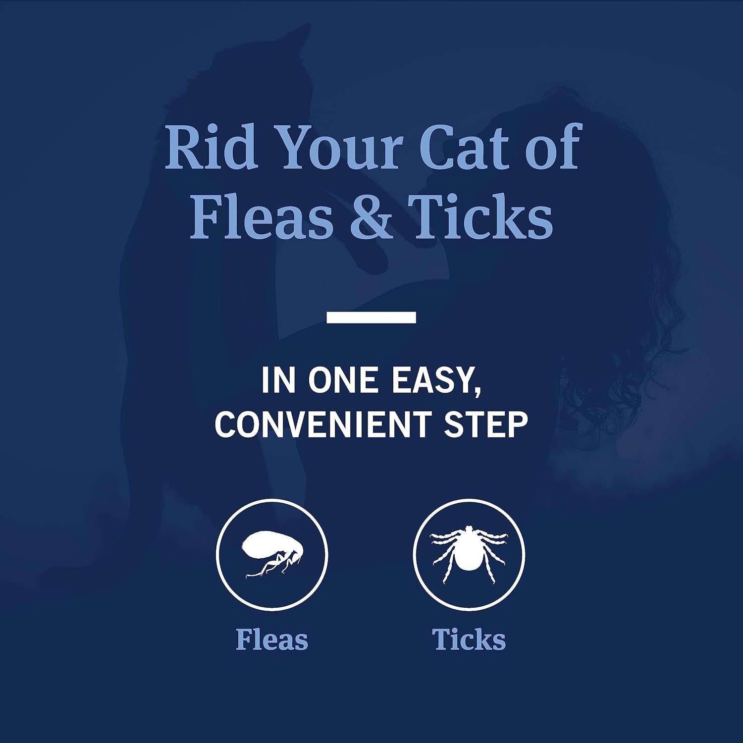 Flea & Tick Shampoo Cats, Kills in 24Hrs, Coconut Berry, 12Oz | Ideal for Cats & Kittens 12 Weeks+; Conditions & Deodorizes; No Rx Needed; Quick-Kill Cat Flea Shampoo