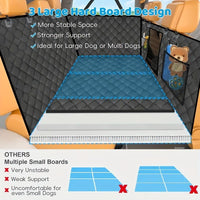 Hard Bottom Dog Car Seat Extender — Back Seat Cover for SUVs & Trucks