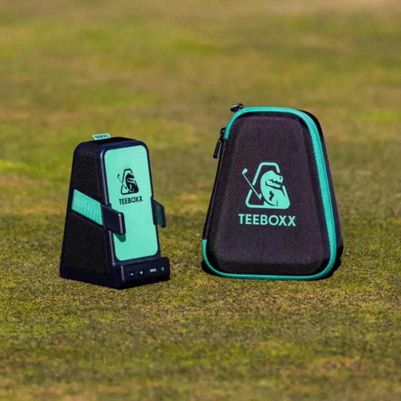 Teeboxx Golf Cart Bluetooth Speaker with Magnetic Phone Holder & Wireless Phone Charger – Portable Golf Cart Mount Speaker, Golf Accessories for Golfers | PGA Show 2026 Innovation Winner