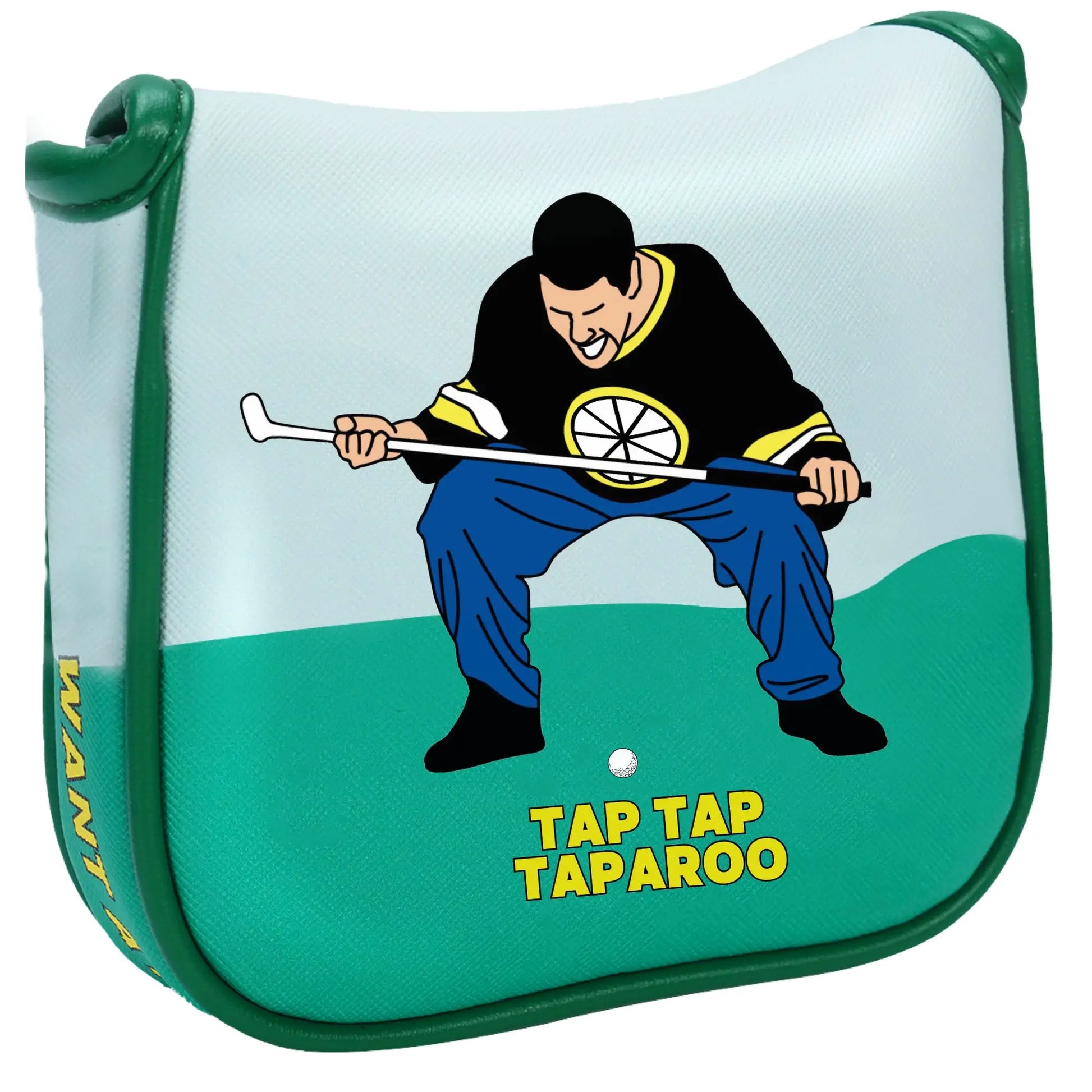 Funny Cartoon Pattern Golf Putter Headcover, Durable Golf Putter Headcover, Golf Accessories for Golfers, Fits Most of Blade Putters, Protection, Golf Gear, Golf Equipment, Golf Supply