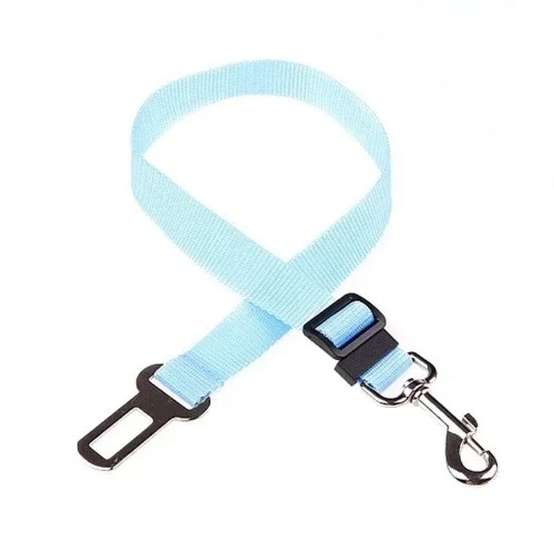 Dog Car Seat Belt — Adjustable Pet Safety Belt for Cars