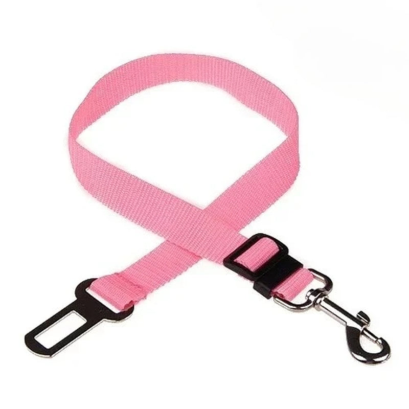 Dog Car Seat Belt — Adjustable Pet Safety Belt for Cars