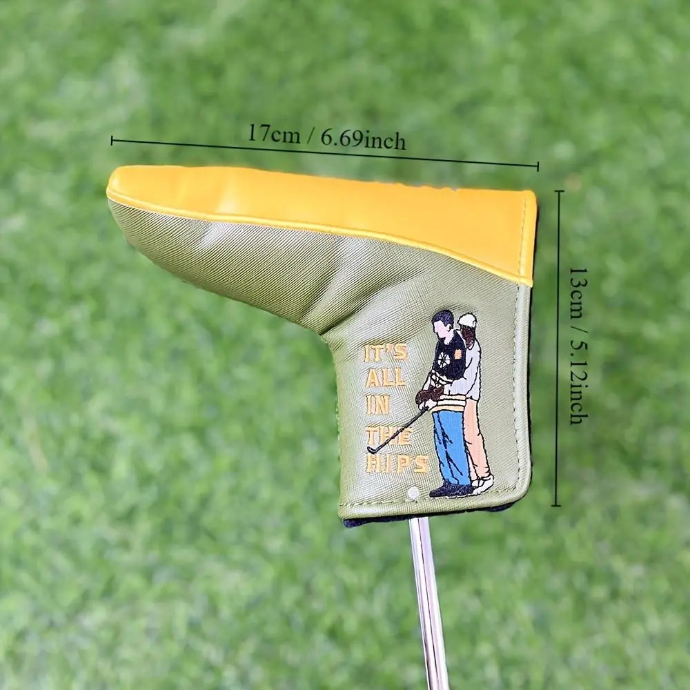 Character Pattern Golf Club Head Cover, Golf Irons, 1 Count Durable & Stylish Golf Club Head Cover, Golf Accessories for Men & Women, Golf Gift Accessory, Golf Gear