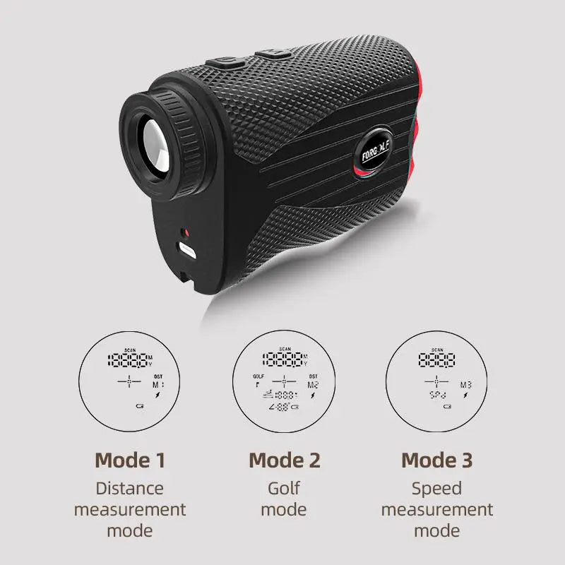 Golf Rangefinder, 1 Count 1200 Yard Golf Laser Rangefinder, 7X Magnification Golf Distance Rangefinder with Magnetic Holder, Perfect for Golf Enthusiast, Golf Gear, Golf Accessories, Golf Equipment