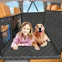 Hard Bottom Dog Car Seat Extender — Back Seat Cover for SUVs & Trucks