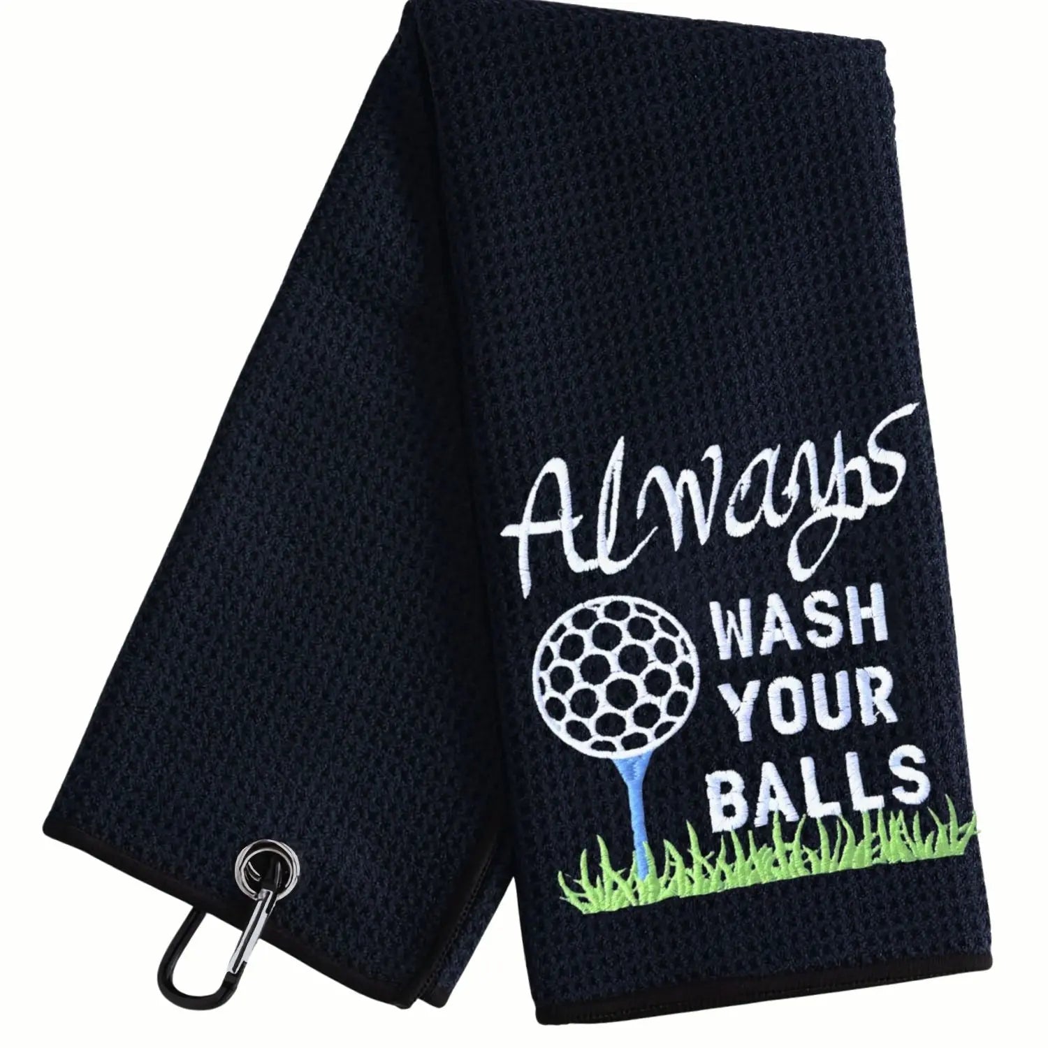 Golf Towel, Funny Slogan Golf Towel, Golf Accessories for Outdoor, Golf Gift, Golf Gift Accessory