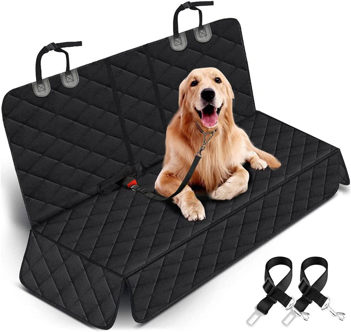 Dog Car Seat Cover — 53" Waterproof Back Seat Protector
