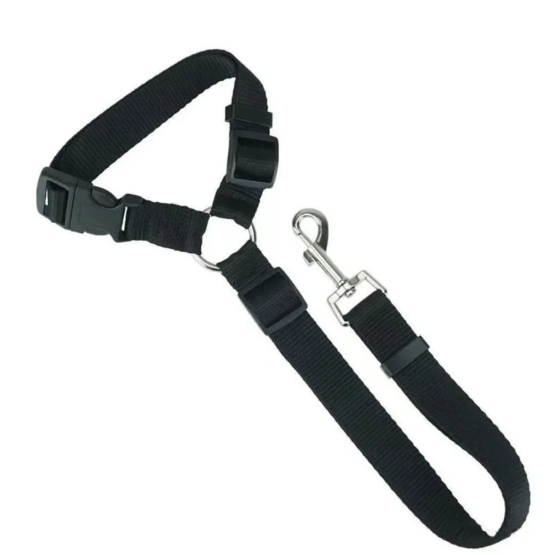 2-In-1 Dog Car Seat Belt & Leash — Pet Safety Belt