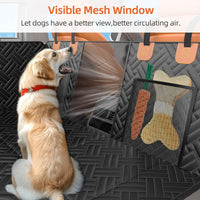 Dog Car Backseat Extender — Hard Bottom Cover