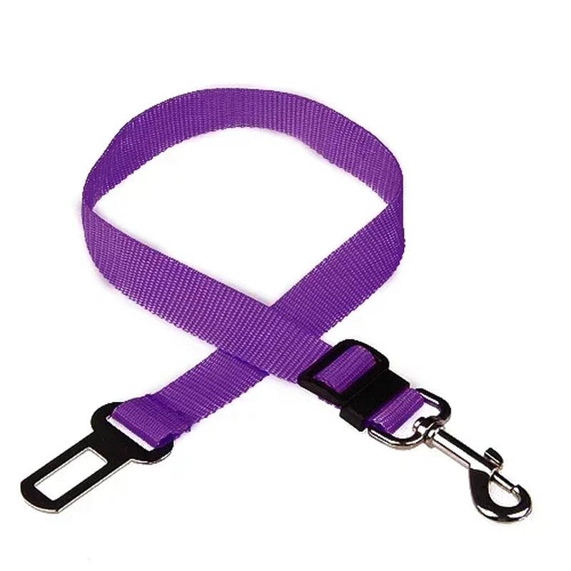 Dog Car Seat Belt — Adjustable Pet Safety Belt for Cars