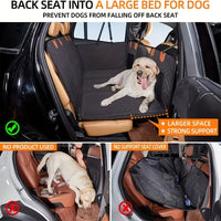 Hard Bottom Dog Car Seat Extender — Back Seat Cover for SUVs & Trucks