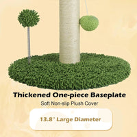 40" Palm Tree Cat Scratching Post & Tower