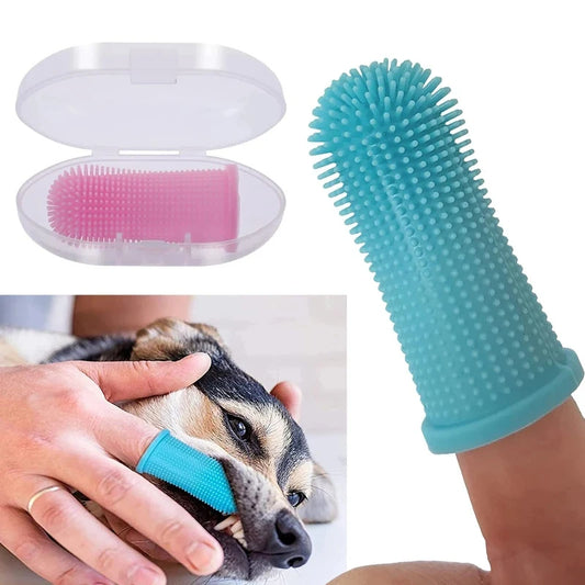 Finger Toothbrush Set for Dogs — 8-Pack