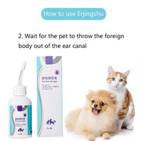 Gentle Ear Cleaner Drops for Dogs