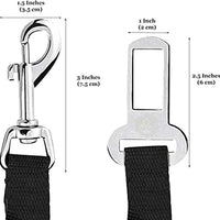 Dog Car Seat Belt — Adjustable Pet Safety Belt for Cars