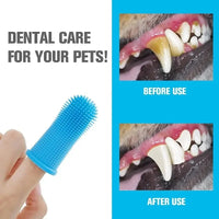 Finger Toothbrush Set for Dogs — 8-Pack