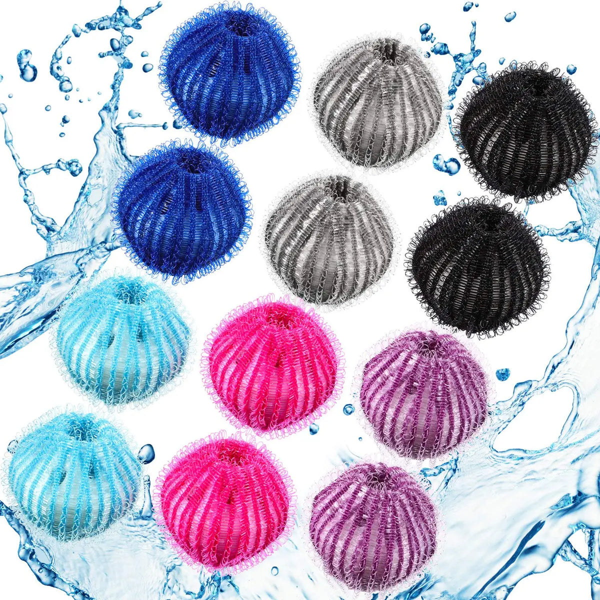 Reusable Laundry Lint & Pet Hair Balls — 5-Pack