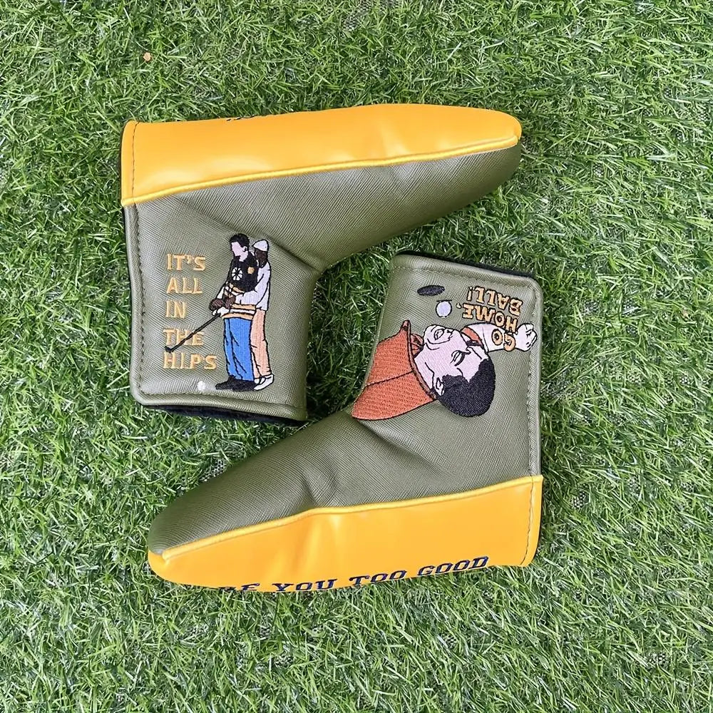 Character Pattern Golf Club Head Cover, Golf Irons, 1 Count Durable & Stylish Golf Club Head Cover, Golf Accessories for Men & Women, Golf Gift Accessory, Golf Gear