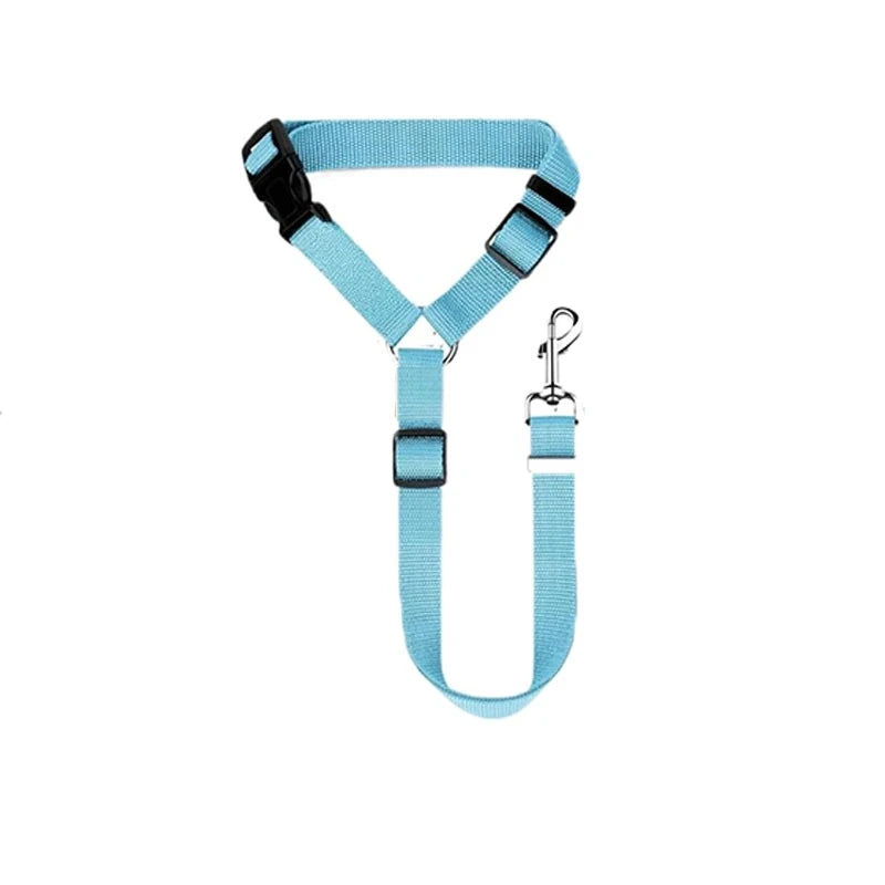 2-In-1 Dog Car Seat Belt & Leash — Pet Safety Belt