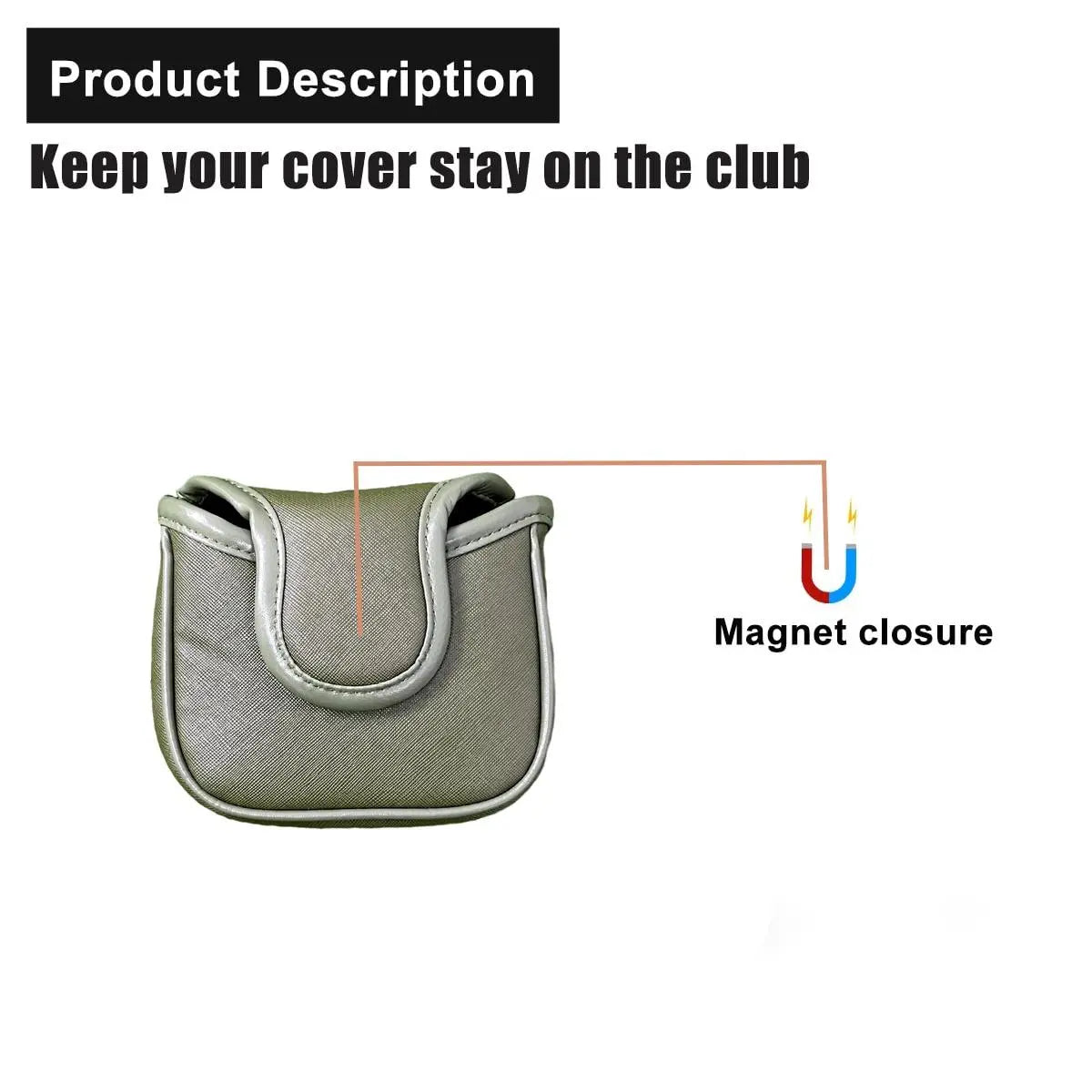 Funny Golf Putter Headcover, Waterproof Golf Club Head Cover Protector, Golf Club Head Cover Protector, Golf Accessories, Golf Equipment, Golf Supply