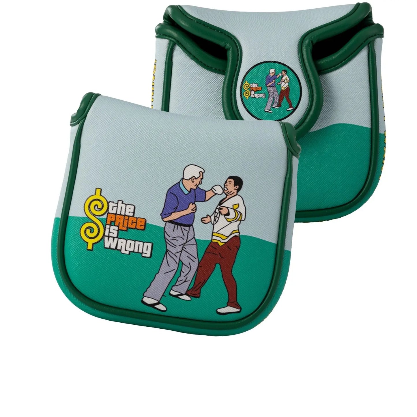 Funny Cartoon Pattern Golf Putter Headcover, Durable Golf Putter Headcover, Golf Accessories for Golfers, Fits Most of Blade Putters, Protection, Golf Gear, Golf Equipment, Golf Supply