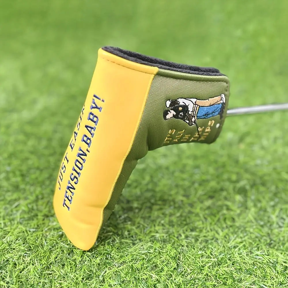 Character Pattern Golf Club Head Cover, Golf Irons, 1 Count Durable & Stylish Golf Club Head Cover, Golf Accessories for Men & Women, Golf Gift Accessory, Golf Gear