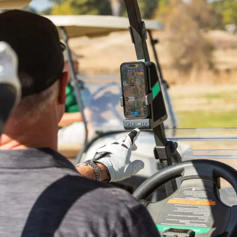 Teeboxx Golf Cart Bluetooth Speaker with Magnetic Phone Holder & Wireless Phone Charger – Portable Golf Cart Mount Speaker, Golf Accessories for Golfers | PGA Show 2026 Innovation Winner