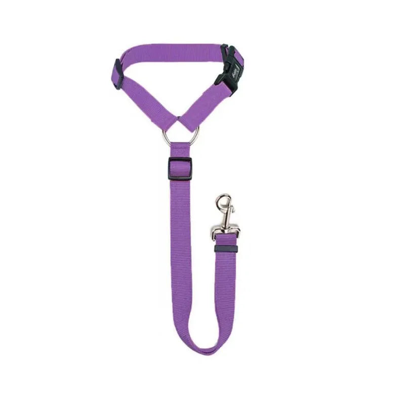 2-In-1 Dog Car Seat Belt & Leash — Pet Safety Belt